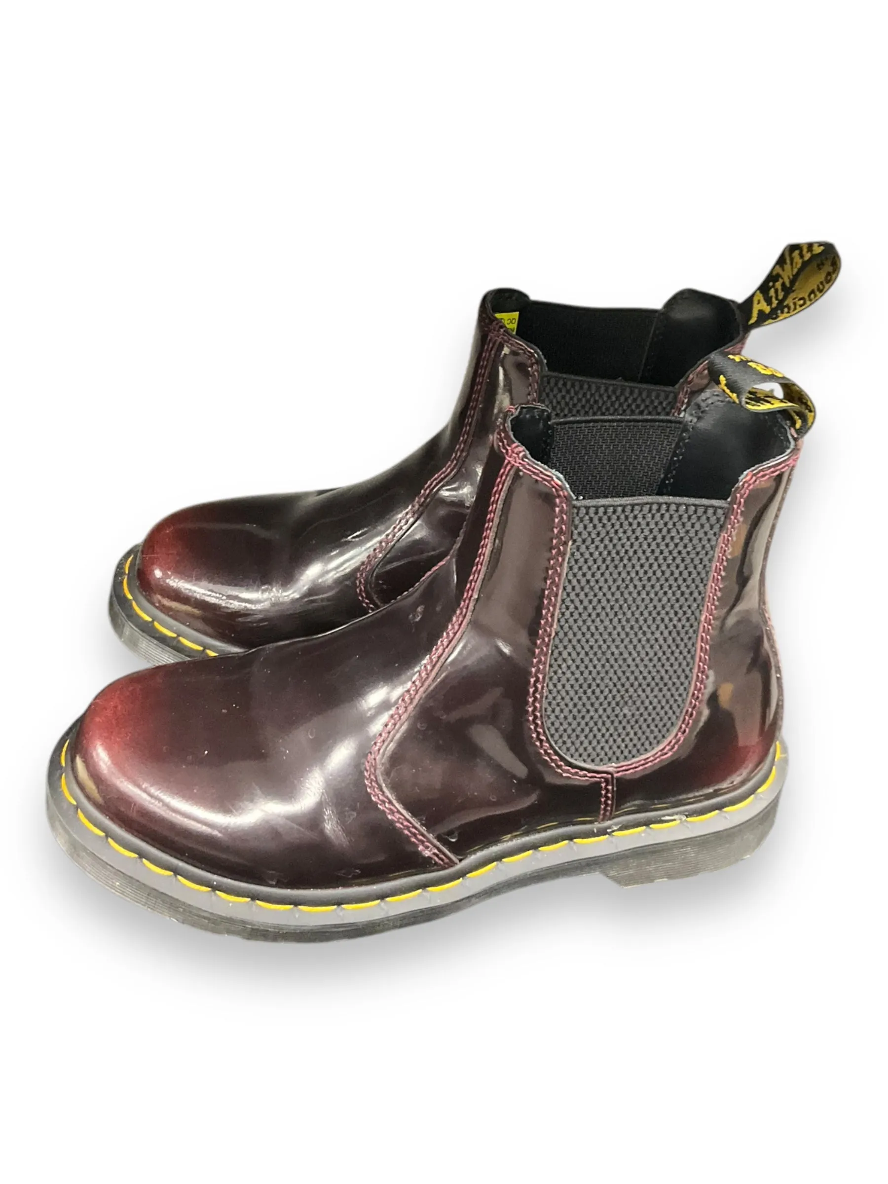 Boots Ankle Flats By Clothes Mentor In Ombre Print, Size: 7