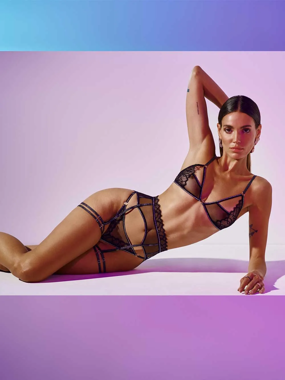 Bracli Manhattan Harness Garter High End Lingerie