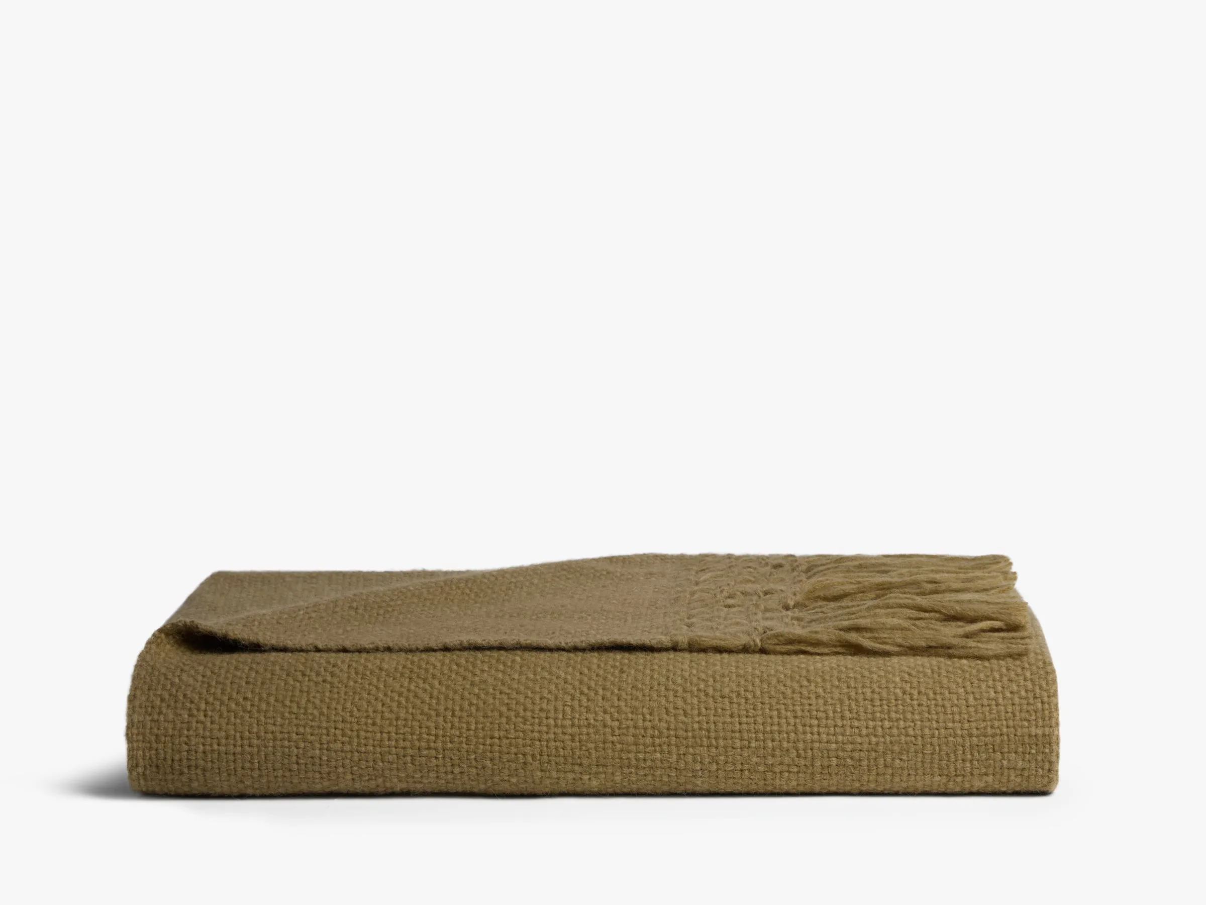 Cozy Alpaca Throw (Kelp)