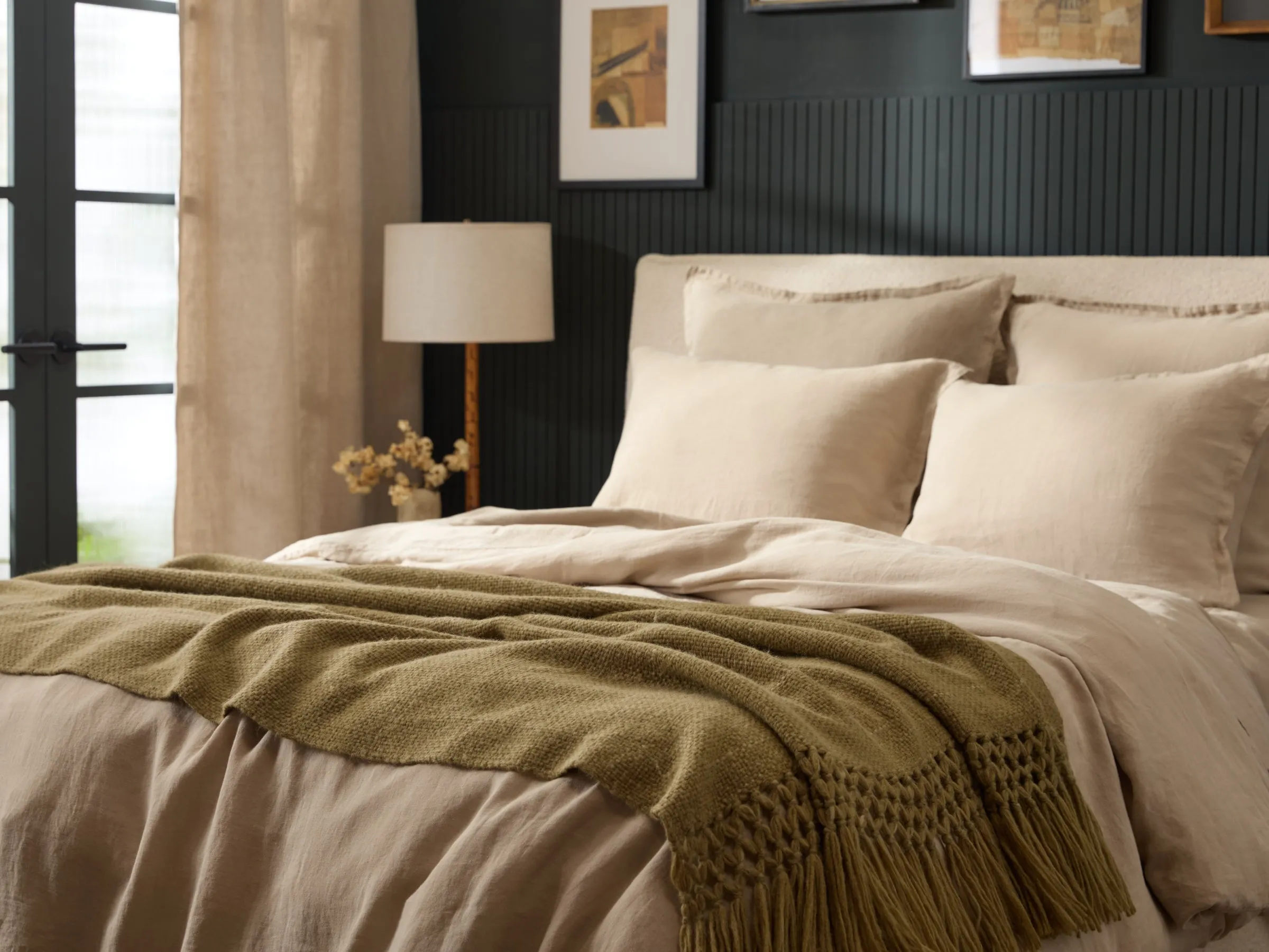 Cozy Alpaca Throw (Kelp)
