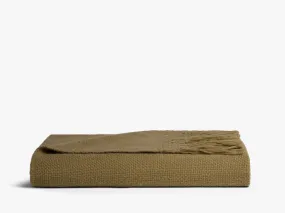 Cozy Alpaca Throw (Kelp)