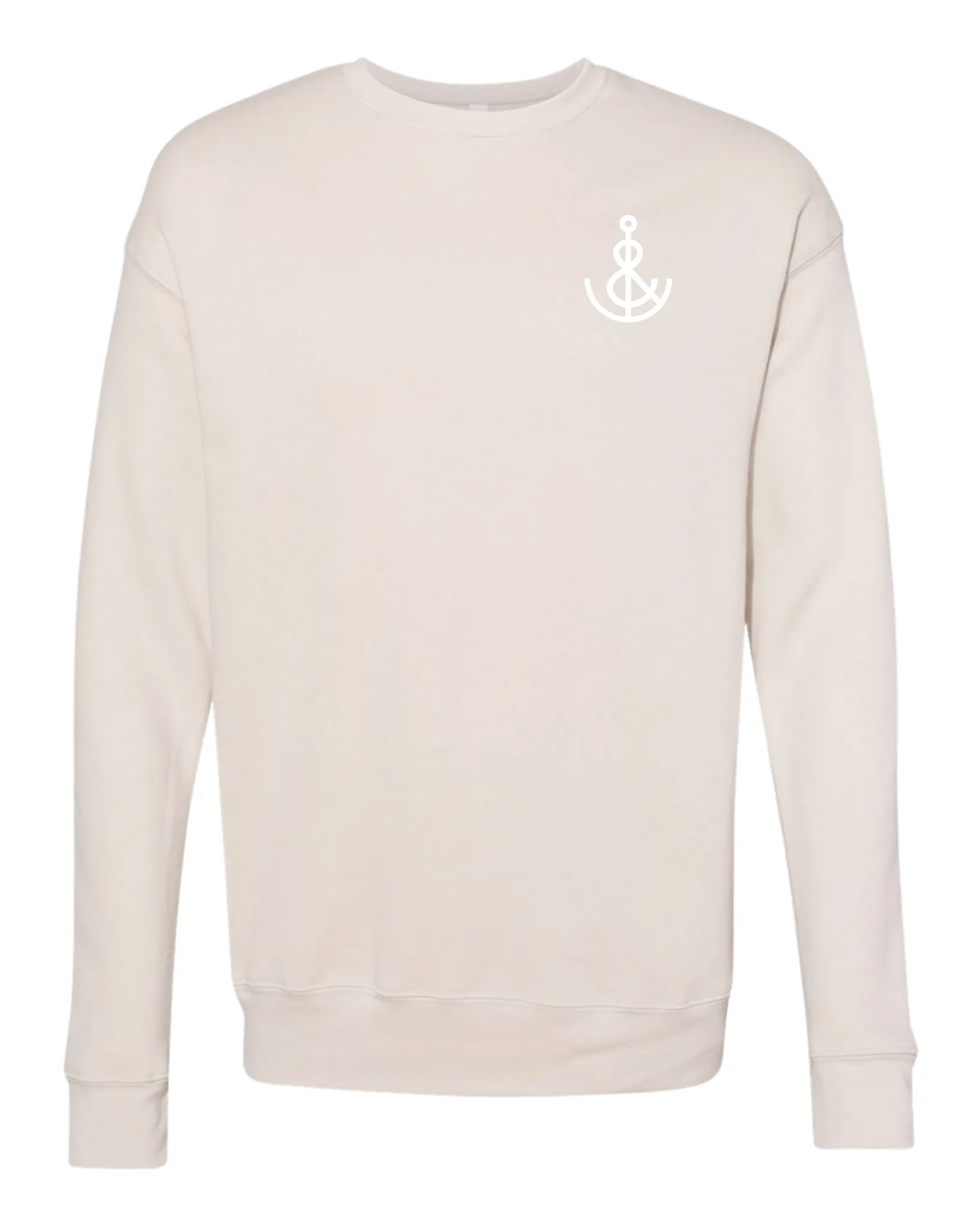 Cozy On The Coast Crewneck- Sand