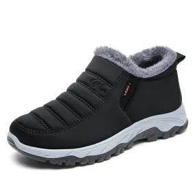 Cuzcare Best Orthopedic Women Boot Waterproofing Slip on Warm Fur Lining Boots