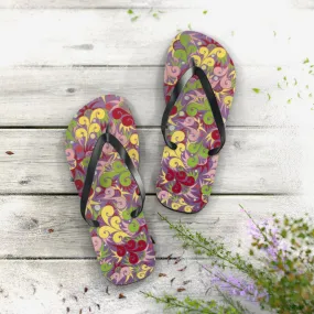 Floral Dynamic Flip Flops