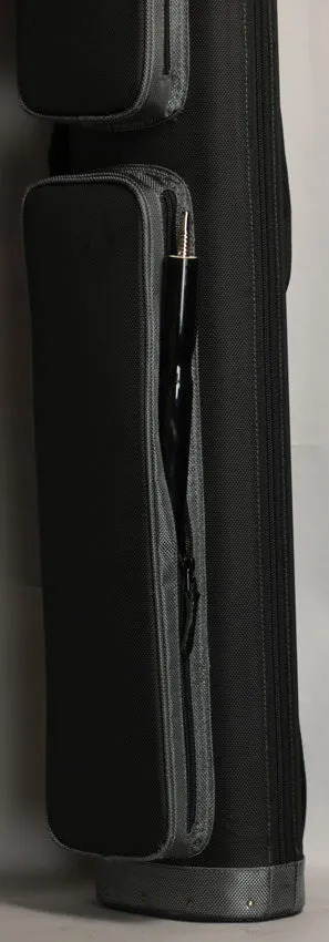 JB Ultimate Rugged Black/Grey Pool Cue Case - URBKGY