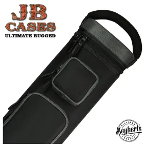 JB Ultimate Rugged Black/Grey Pool Cue Case - URBKGY