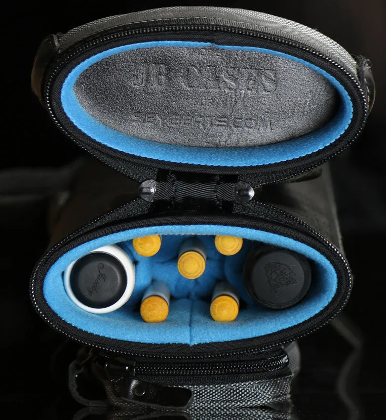 JB Ultimate Rugged Black/Grey Pool Cue Case - URBKGY