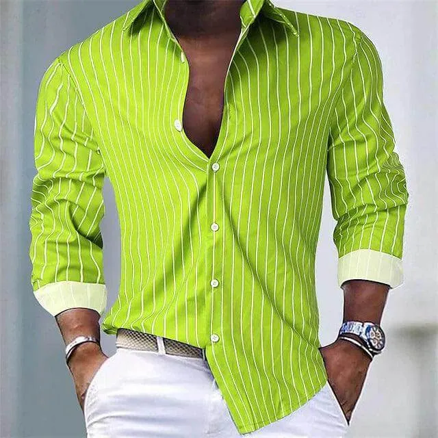Men's Long Sleeve Casual Shirt