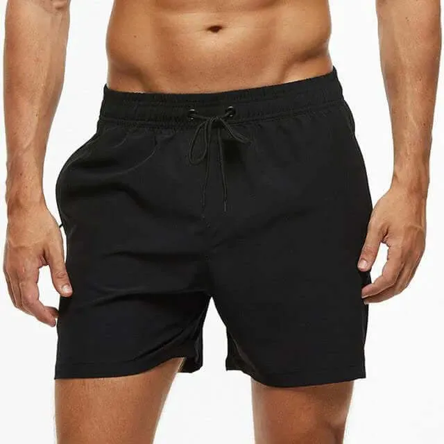 Men's Relaxed Fit Casual Shorts: Breathable & Elastic Waist