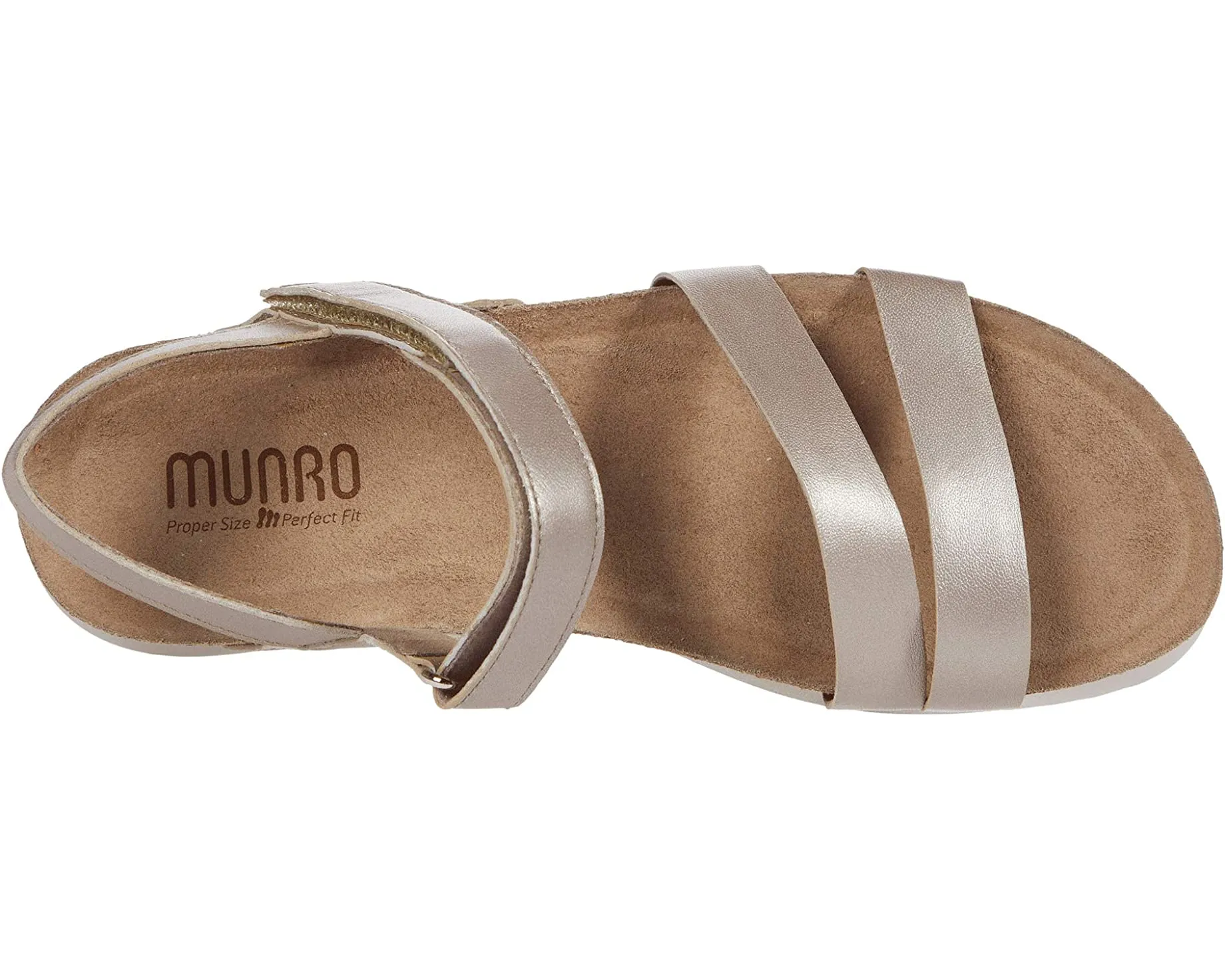 Munro Juniper Taupe Metallic