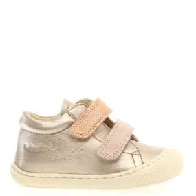 Naturino Corkel VL Met Pebbled/Suede/ Glitter cipria