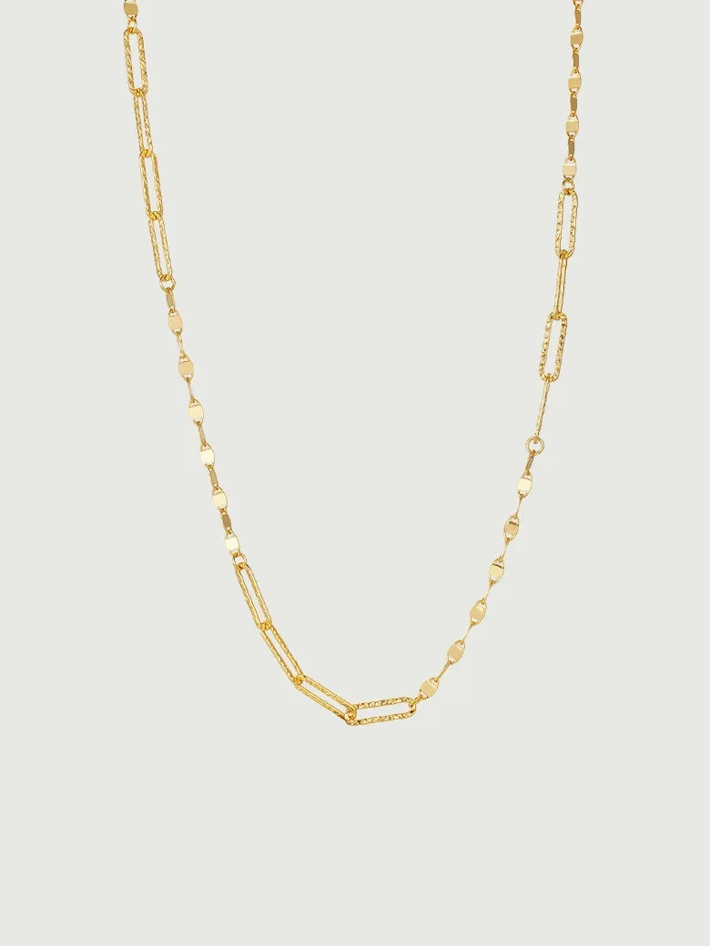 Shimmer Paperclip Chain