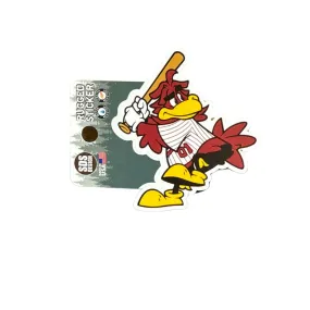 SOUTH CAROLINA GAMECOCKS 3.5" BASEBALL COCKY RUGGED STICKER